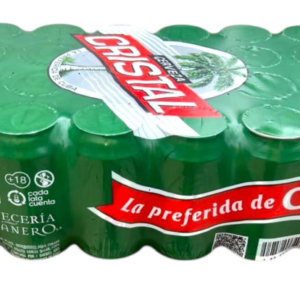 Cerveza Cristal – Pack de 24 latas